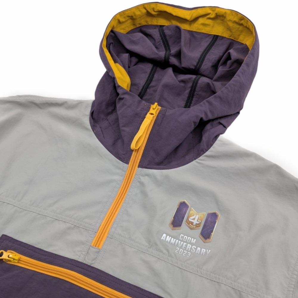 Call of Duty Mobile CODM 4th Anniversary Windbreaker Jacket Mens Large Gaming‎